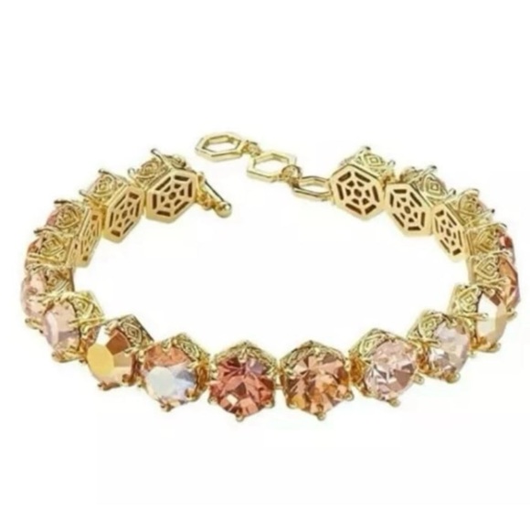 Park Lane “Peaches & Cream” Honeycomb Impression Bracelet! NWOT!!!